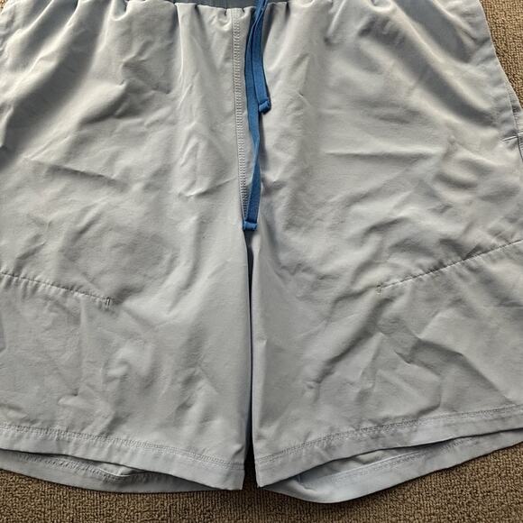 Fabletics Shorts Adult Size Large Blue Active Athleisure Casual Training Men's - Picture 6 of 12
